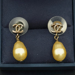 Chanel Pearl Drop Earrings