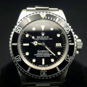 Rolex Sea-Dweller (1991) 16600 Mark I Tritium dial "Pumpkin Patina"