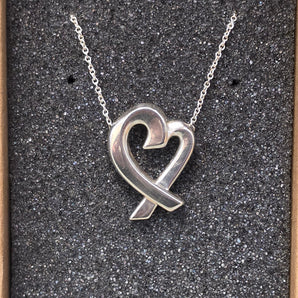 Tiffany & Co. Medium Loving Heart Necklace