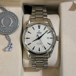 Omega Seamaster Aqua Terra 150M Chronometer Reference: 2502.33.00 | 42.2mm "Big Size" | Factory Unpolished Complete Set