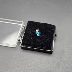 Elite 3.52 Carat Fancy Vivid Blue Round Brilliant Diamond | IGI Certified Ideal Cut